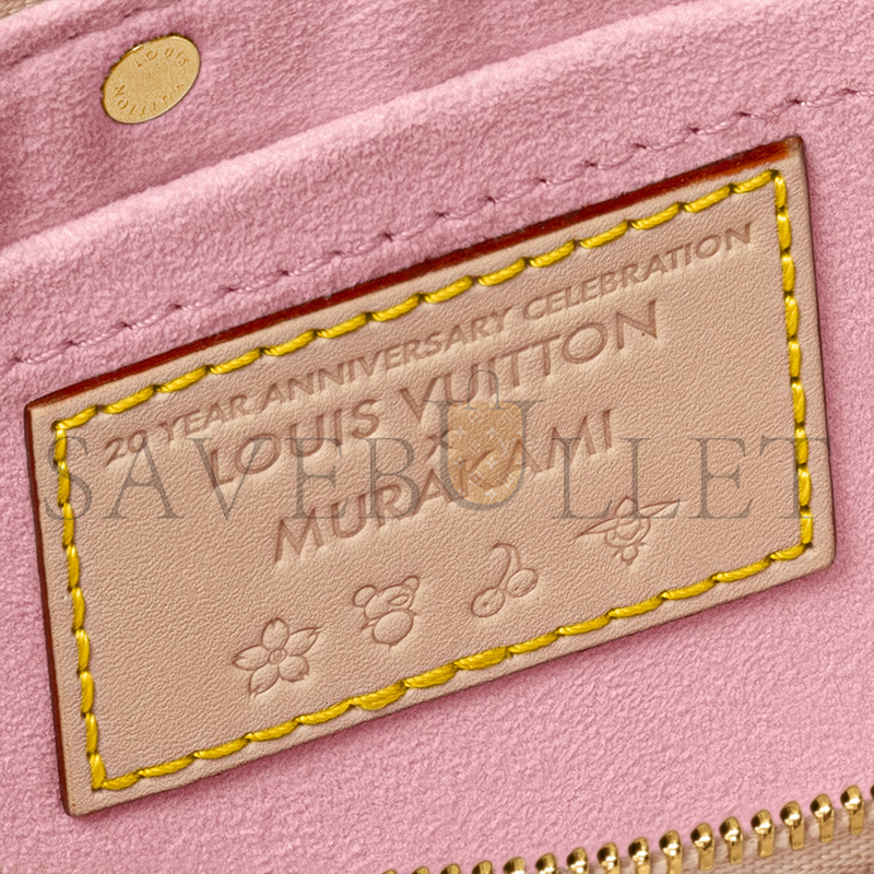 LOUIS VUITTON MURAKAMI LV × TM POCHETTE ACCESSORY M13666 (22*13*4cm) LOUIS VUITTON MURAKAMI LV × TM POCHETTE ACCESSORY M13666 (22*13*4cm)